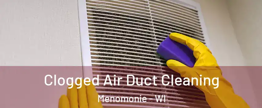  Clogged Air Duct Cleaning Menomonie - WI