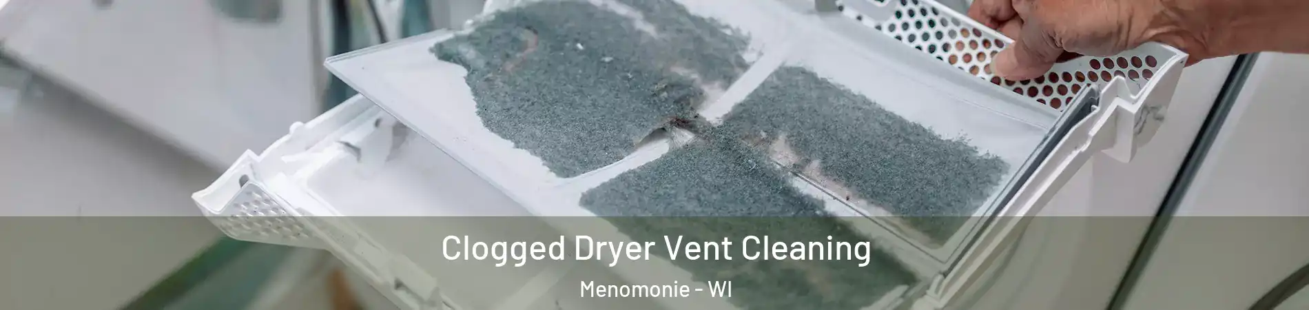  Clogged Dryer Vent Cleaning Menomonie - WI