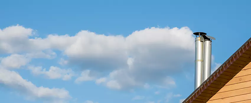 Chimney Metal Flue Installation in Menomonie, Wisconsin