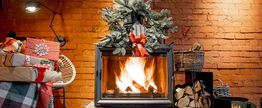 Travis Industries Linear Gas Fireplace Installation in Menomonie, Wisconsin