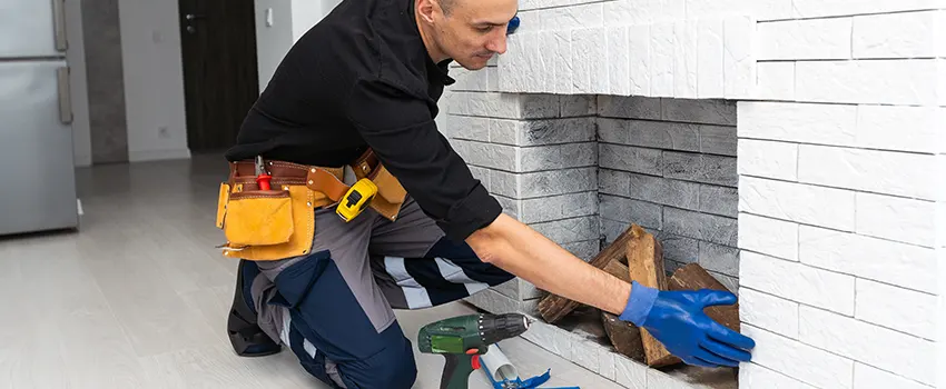 Fireplace Damaged Damper Frame Repair Services in Menomonie, Wisconsin