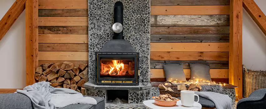 Thelin Hearth Products Direct Vent Gas Stove Fireplace Inspection in Menomonie, Wisconsin