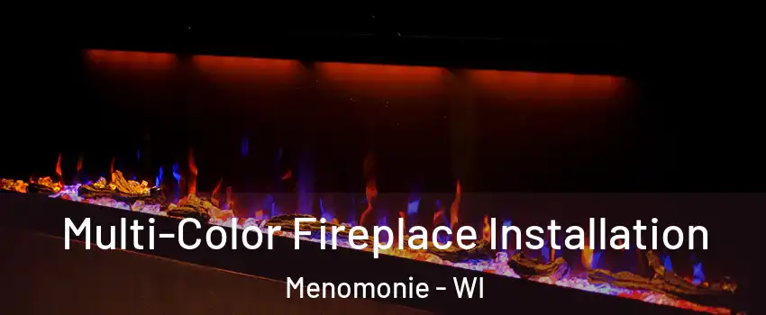  Multi-Color Fireplace Installation Menomonie - WI