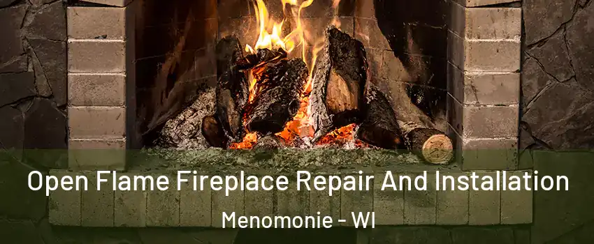  Open Flame Fireplace Repair And Installation Menomonie - WI
