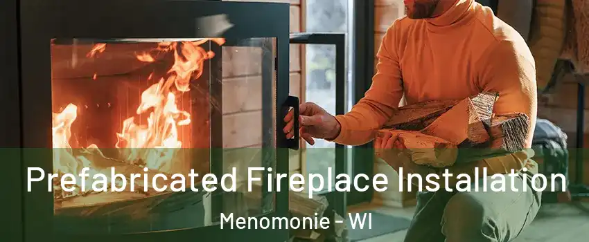  Prefabricated Fireplace Installation Menomonie - WI