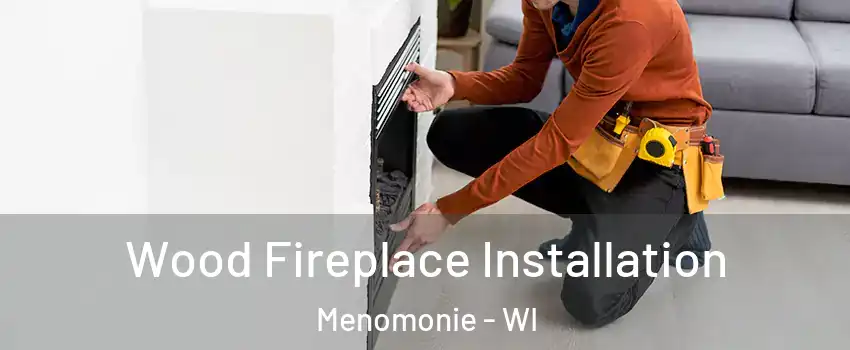  Wood Fireplace Installation Menomonie - WI